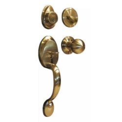 Cerradura De Gatillo Llave/Llave Laton Antiguo Dalton Blister-6740