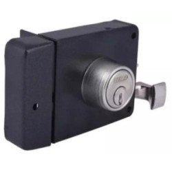 Cerradura De Sobreponer Der Clasica Gris-170PGOD
