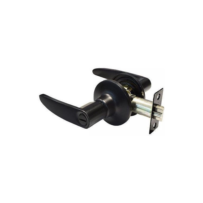 Cerradura Manija Granito Tubular Entrada Negro Blister-6676 Cerradura Manija Granito Tubular Entrada Negro Blister-6676