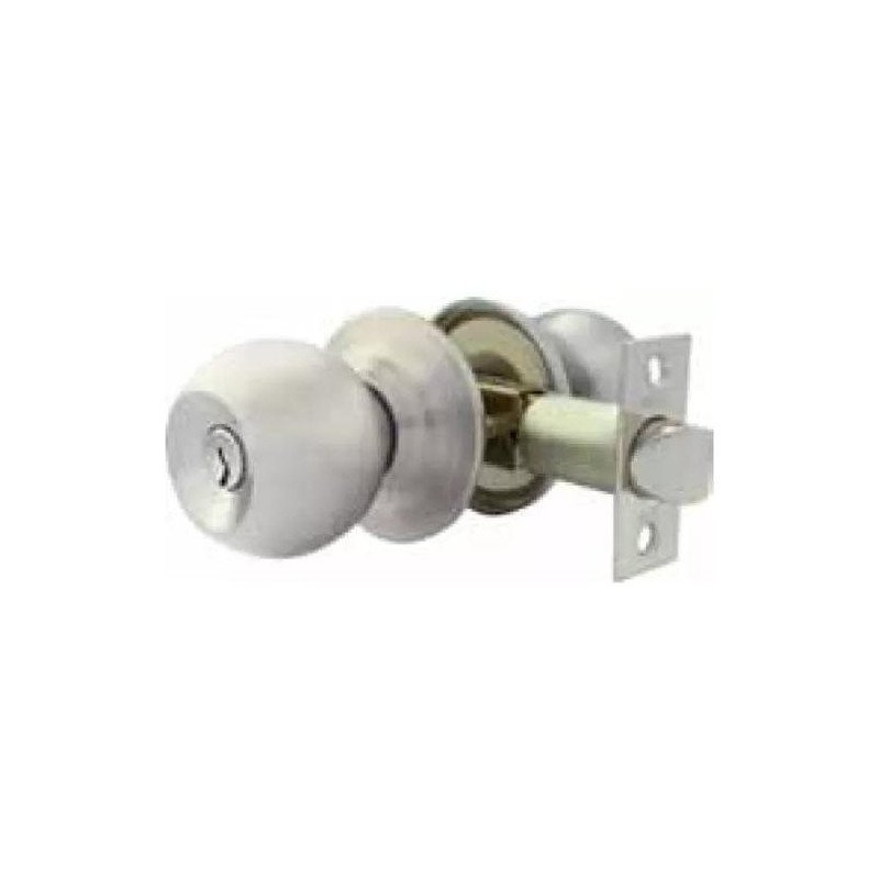 Cerradura Pomo Tubular Baño Acero Inoxidable Barza-6618 Cerradura Pomo Tubular Baño Acero Inoxidable Barza-6618