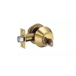 Cerrojo De Seguridad Llave/Llave Laton Brillante-6630