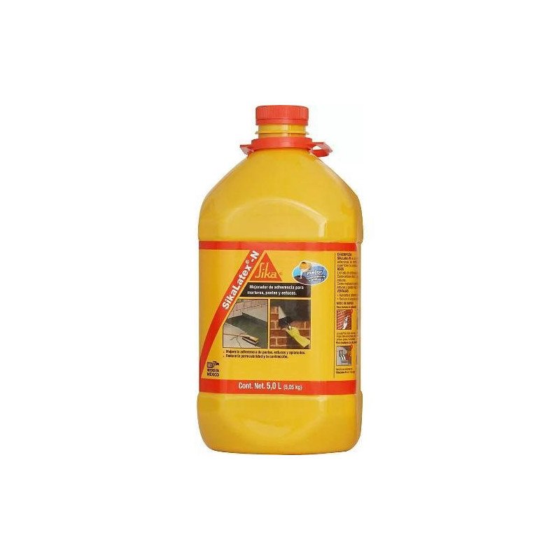 Aditivo Liquido Mejora Adherencia Y Resistencia 5 Kg Pet Sikalatex N-422042