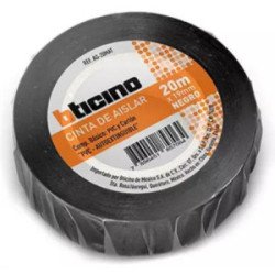 Cinta Aislante 19Mm X 20M Pvc Negra-AG-20MAT
