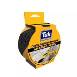 Cinta Antiderrapante Rollo 50Mmx4.57Mt Amarillo/Negro770-457091