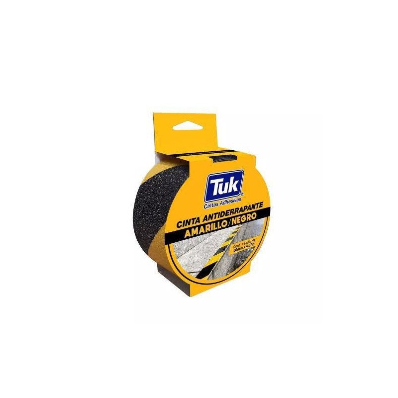 Cinta Antiderrapante Rollo 50Mmx4.57Mt Amarillo/Negro770-457091 Cinta Antiderrapante Rollo 50Mmx4.57Mt Amarillo/Negro770-457091
