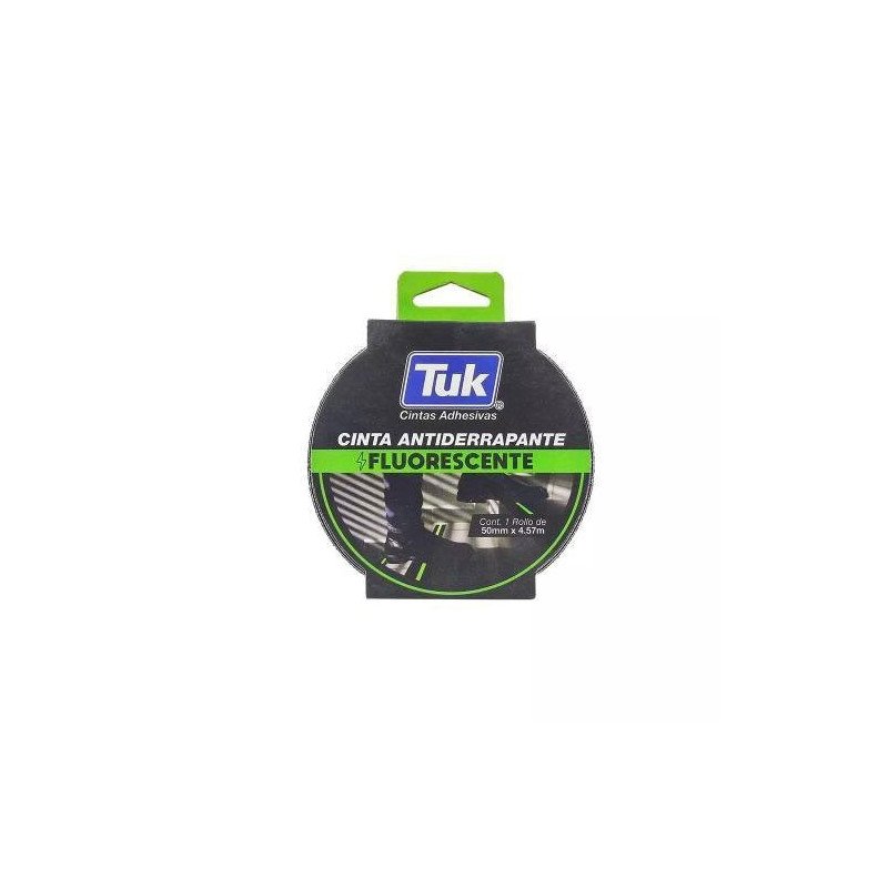 Cinta Antiderrapante Rollo 50Mmx4.57Mt Fluorescente774-457400