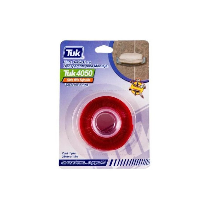 Cinta De Espuma Doble Cara 1 25Mm X 1.5 Mt Uso Pesado Interiores Y Exteriores-424001 Cinta De Espuma Doble Cara 1 25Mm X 1.5 Mt Uso Pesado Interiores Y Exteriores-424001