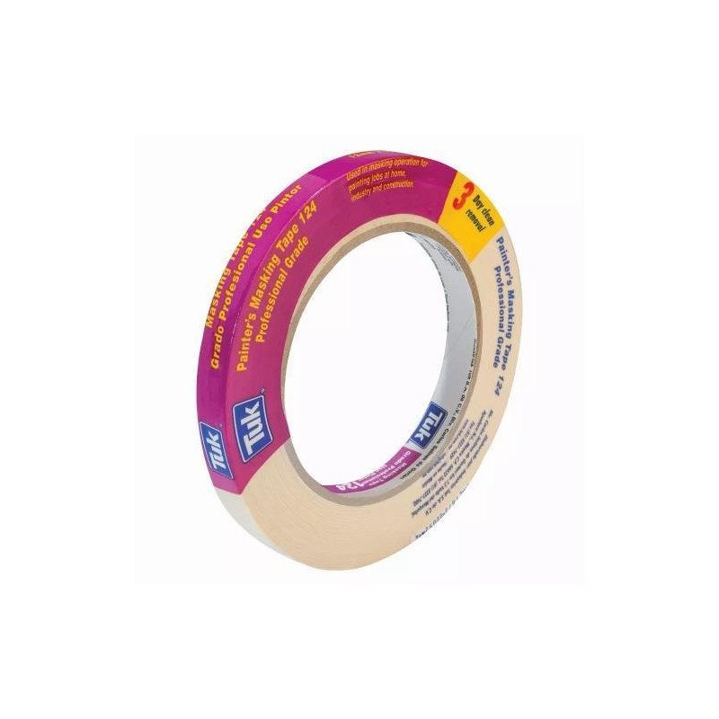 Cinta Masking 12X50 Profesional Ambiente124-102403 Cinta Masking 12X50 Profesional Ambiente124-102403