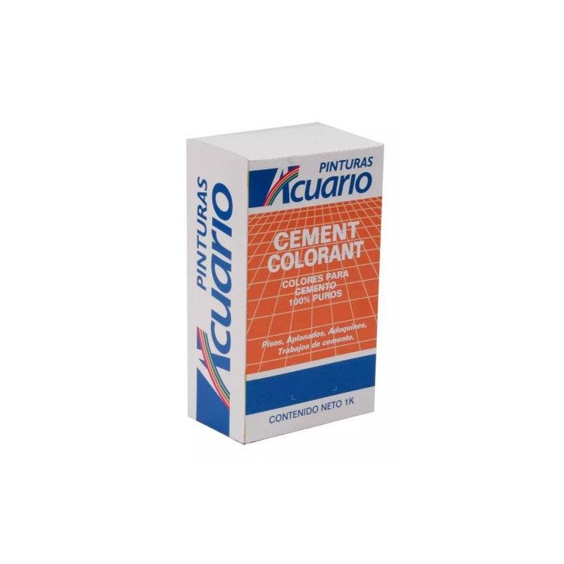 Colorante Para Cemento Azul Acuario Bolsa De 1Kg-CA93410 Colorante Para Cemento Azul Acuario Bolsa De 1Kg-CA93410