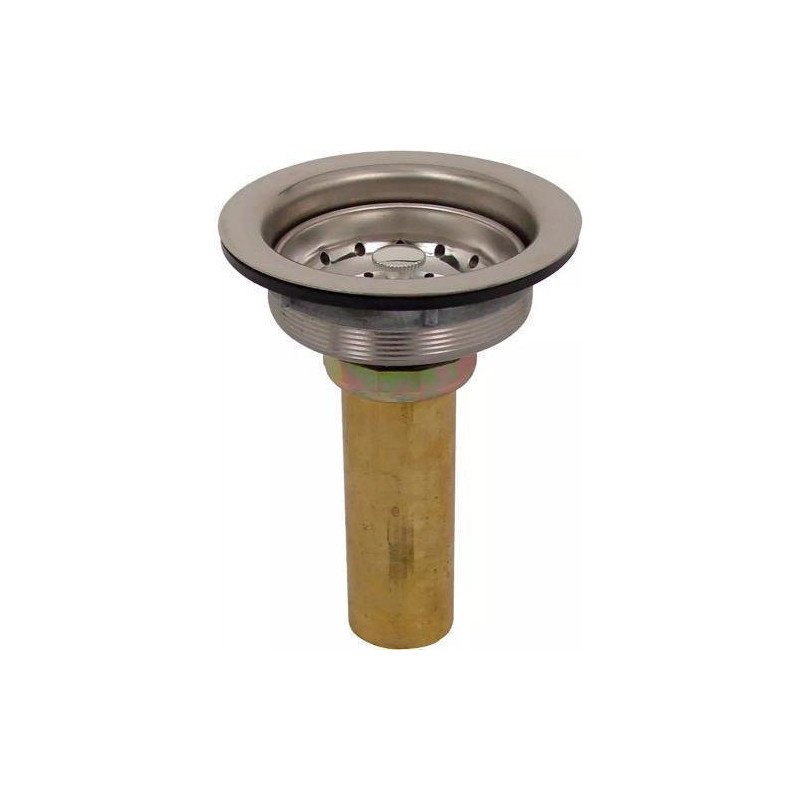 Contra Canasta Ac. Inox. C/Tubo Acero Inox.-13IL