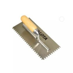 Llana Dentada Cuadrado 11X5 Mango Madera-75876