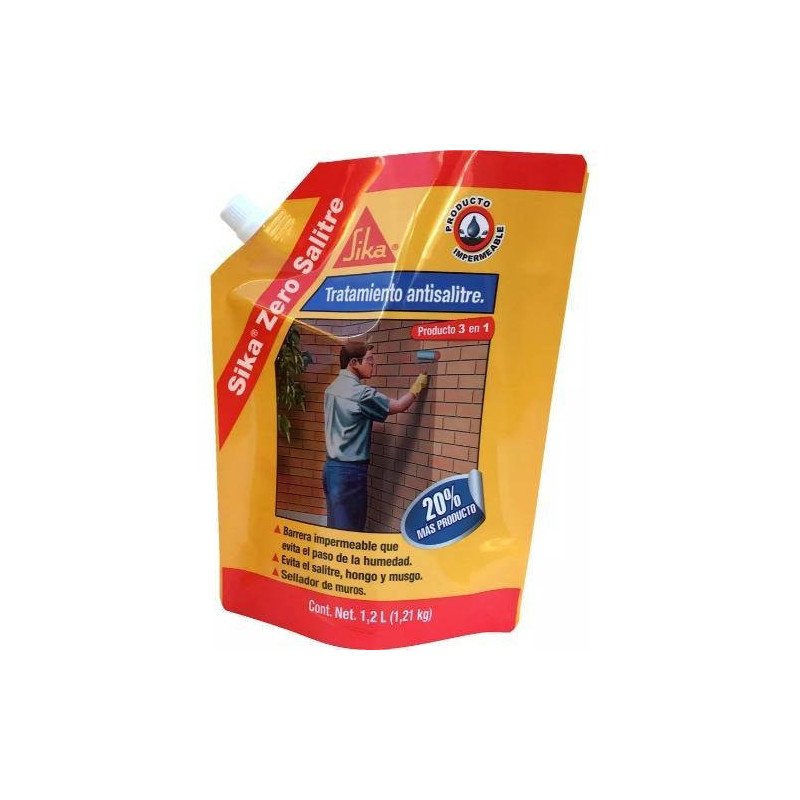 Eliminador De Salitre Y Humedad 1.2 Lt Zero Salitre Doy Pack-493146 Eliminador De Salitre Y Humedad 1.2 Lt Zero Salitre Doy Pack-493146