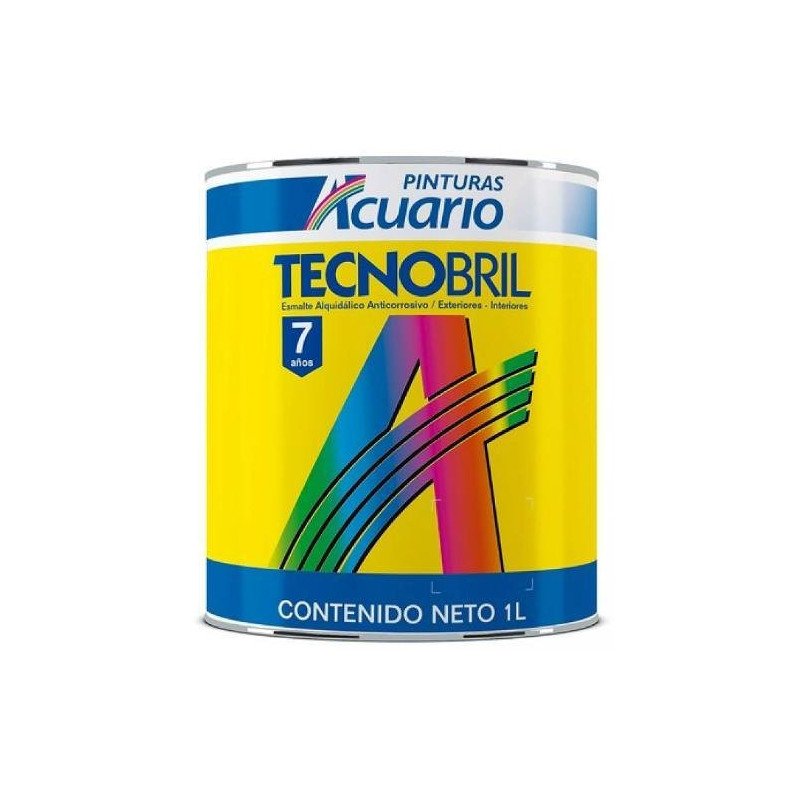 Esmalte Alquidalico 1 Lt Negro Mate Tecnobril-EV22210 Esmalte Alquidalico 1 Lt Negro Mate Tecnobril-EV22210