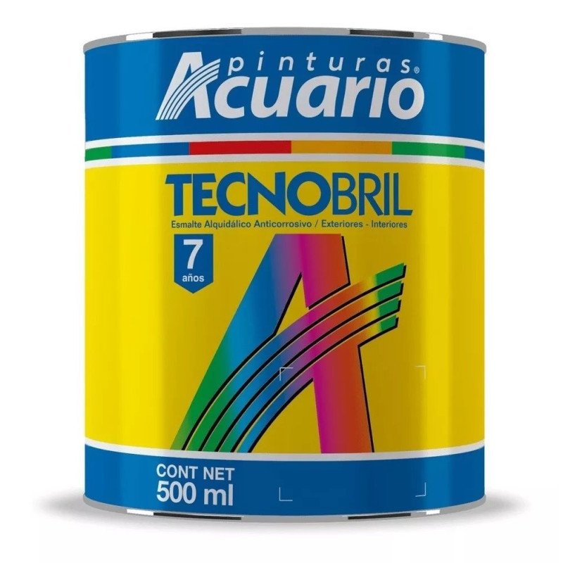 Esmalte Alquidalico 500 Ml Negro Tecnobril-EV20105 Esmalte Alquidalico 500 Ml Negro Tecnobril-EV20105