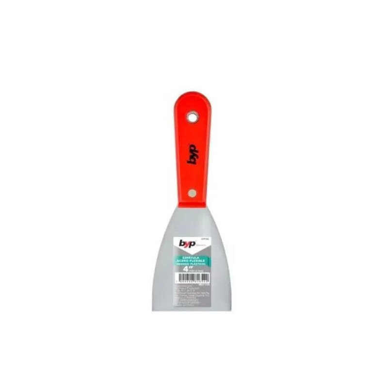 Espatula Flexible 4 Mango Plastico Acabado Natural-EPF40 Espatula Flexible 4 Mango Plastico Acabado Natural-EPF40