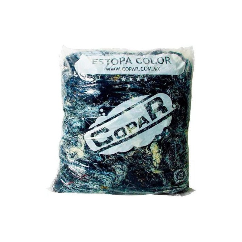 Estopa De Color Fina 1 Kg-ESTCFIB Estopa De Color Fina 1 Kg-ESTCFIB