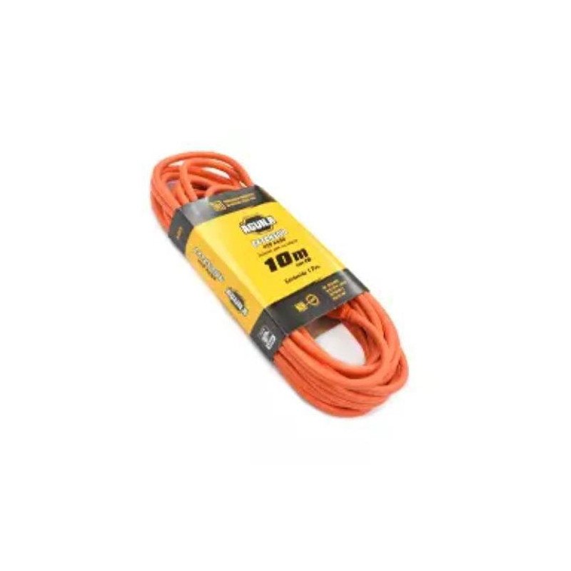 Extension Electrica Uso Rudo 10.0 Mt Naranja Cal. 16-200274
