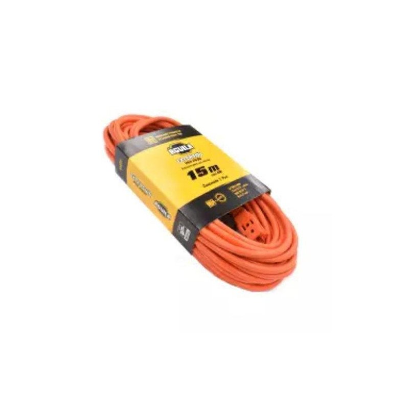 Extension Electrica Uso Rudo 15.0 Mt Naranja Cal. 16-200275