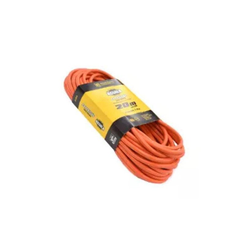 Extension Electrica Uso Rudo 20.0 Mt Naranja Cal. 16-200276