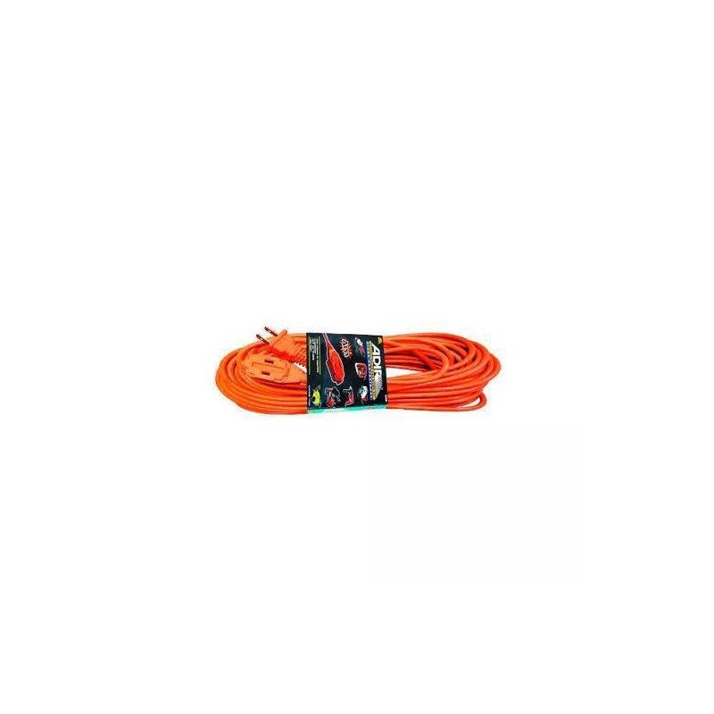 Extension Electrica Uso Rudo 4 Mt Cal. 16  Naranja-926
