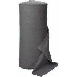 Franela Gris 50Cmx50Mt Ancho-FRAGRIS50