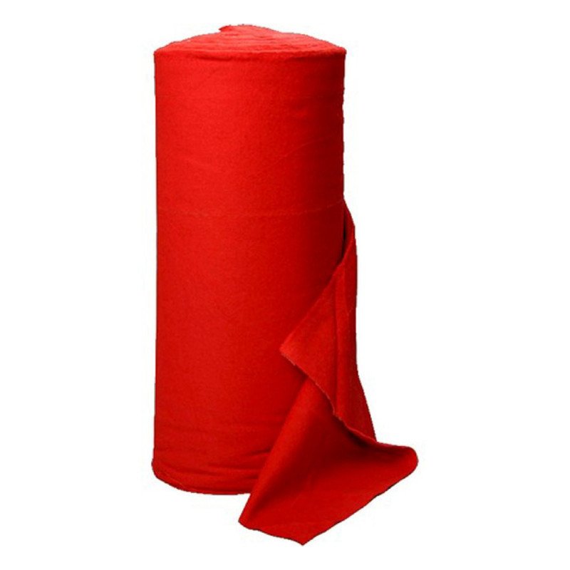 Franela Roja 50Cmx50Mt Ancho-FRARO50