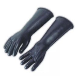 Guante De Latex Talla 10 Industrial Negro-IND375-10
