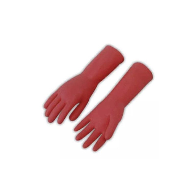 Guante De Latex Talla 9 Clasico Rojo-CLASICO9