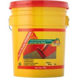 Impermeabilizante Acrilico Y Aislante Termico C/Microesferas Acril Techo 6 Años 19Lt Blanco-432436