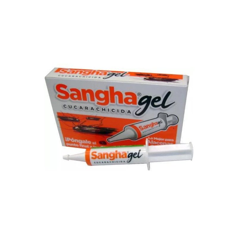 Insecticida P/Cucarachas En Gel Sangha Jeringa 30 Gr-SAN-30 Insecticida P/Cucarachas En Gel Sangha Jeringa 30 Gr-SAN-30
