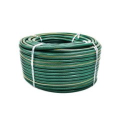 Manguera Para Jardin En Rollo 1 25Mm X 100Mt Tramada Verde-TV.1.100