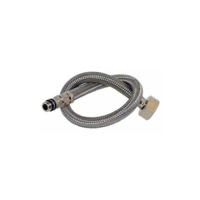 Manguera Para Monomando Flexible De Acero Inoxidable 55Cm Salida 1/2X3/8-25MX