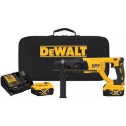 Martillo Demoledor Inalambrico Sds Plus 20 V 1 2.6 J Vvr 0-1500 Rpm 0-5550 Gpm 11.5 Kg 2 Bat Carg-DCH133M2-B3