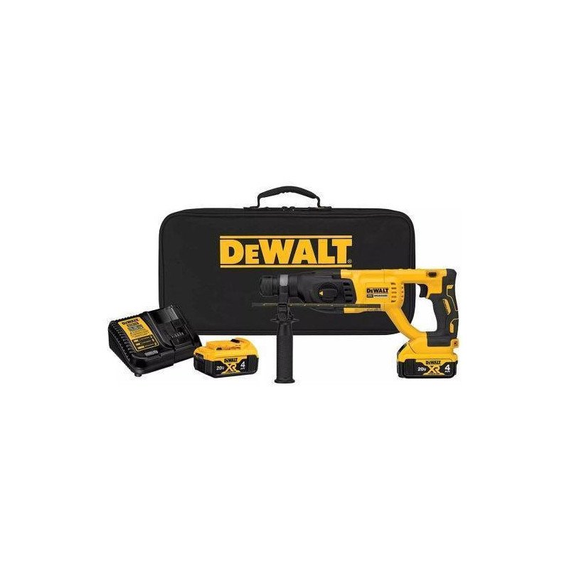 Martillo Demoledor Inalambrico Sds Plus 20 V 1 2.6 J Vvr 0-1500 Rpm 0-5550 Gpm 11.5 Kg 2 Bat Carg-DCH133M2-B3