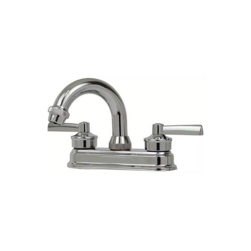 Mezcladora Para Lavabo 4 Manerales Palanca, Cartucho Ceramico Cromo-24TP