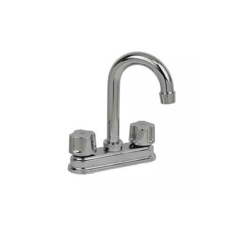 Mezcladora Para Lavabo Tipo Bar Manerales, Cartucho Ceramico Cromo-24IB Mezcladora Para Lavabo Tipo Bar Manerales, Cartucho Ceramico Cromo-24IB