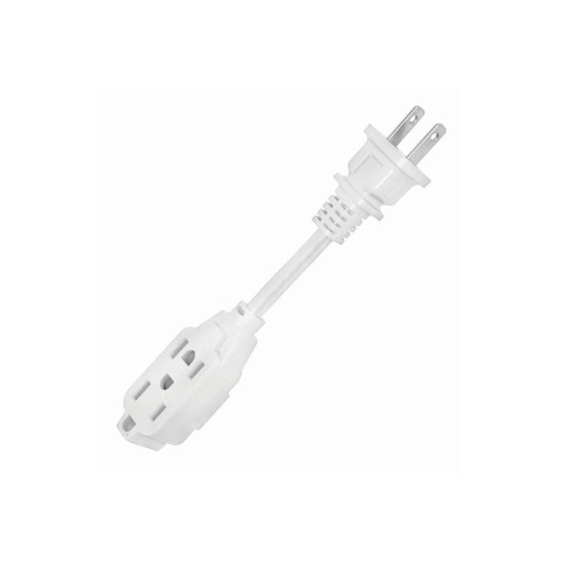 Mini Extension Electrica Casera Blanca 10 Cm-5820 Mini Extension Electrica Casera Blanca 10 Cm-5820
