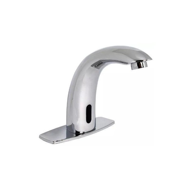 Monomando Para Lavabo 4 X Aaa Con Sensor Cromo-16SE Monomando Para Lavabo 4 X Aaa Con Sensor Cromo-16SE