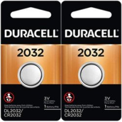 Pila De Litio 2032 Tipo Boton De 3V Duracell-CR2032B2