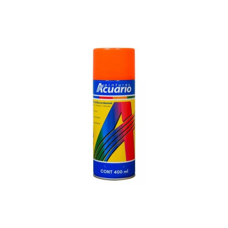 Pintura En Aerosol 400Ml Fluorescente Naranja-AA76305