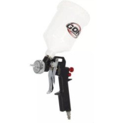 Pistola De Gravedad Sistema Hibrido De Flujo De Aire, Vaso De 600Ml Boquilla De 1.3Mm-33013