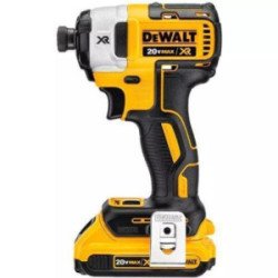 Pistola De Impacto Inalam 1/4 20V Vvr 1000/2800/3250Rpm 3800Gpm 240/1500/1825 Lb C/2Bat Y Carg+Caja-DCF887D2-B3
