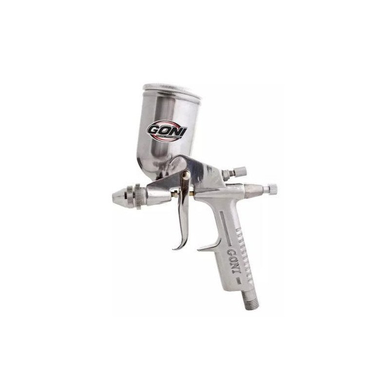 Pistola Para Pintar De Gravedad Vaso Aluminio 100 Ml Mini De Retoque-314 Pistola Para Pintar De Gravedad Vaso Aluminio 100 Ml Mini De Retoque-314