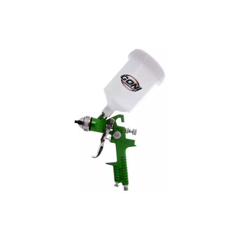 Pistola Para Pintar De Gravedad Vaso Plastico 600 Ml C/Conector Macho Ecologica Hvlp-33005 Pistola Para Pintar De Gravedad Vaso Plastico 600 Ml C/Conector Macho Ecologica Hvlp-33005