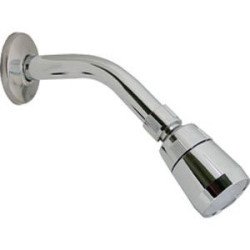 Regadera Con Brazo Y Chapeton De Abs Italia Acero Inoxidable-44IB