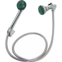 Regadera De Telefono Cuadrada Con Sistema Lipia Facil De Abs Cromo-44T