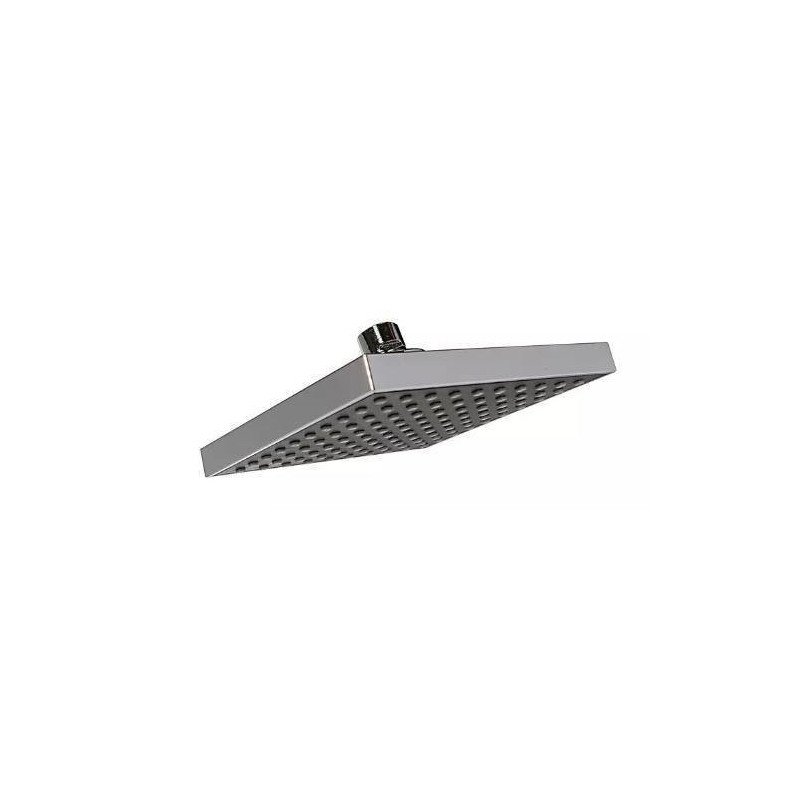 Regadera Plato Cuadrado Con Sistema Antisarro De Abs Grecia Cromo-44GS Regadera Plato Cuadrado Con Sistema Antisarro De Abs Grecia Cromo-44GS