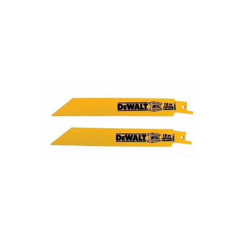 Segueta P/Sierra Sable Bim 06 X 18 Dpp P/Metal 2 Pzas-DW4811-2 Segueta P/Sierra Sable Bim 06 X 18 Dpp P/Metal 2 Pzas-DW4811-2