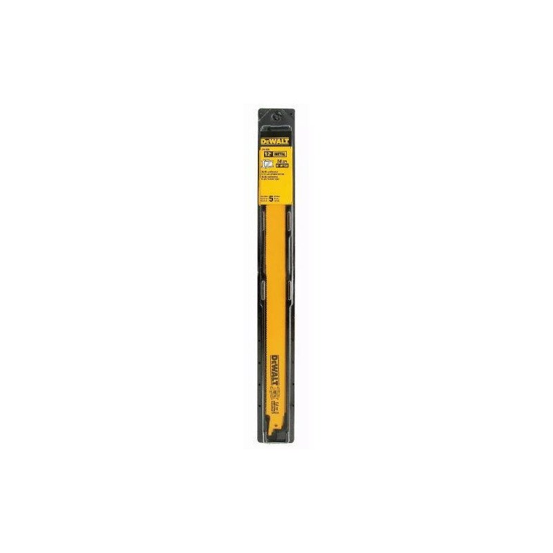 Segueta P/Sierra Sable Bim 12 X 14 Dpp P/Metal 5 Pzas-DW4838 Segueta P/Sierra Sable Bim 12 X 14 Dpp P/Metal 5 Pzas-DW4838