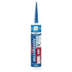 Sellador Acrilico Blanco 300 Ml Acrilastic-SAC1B30